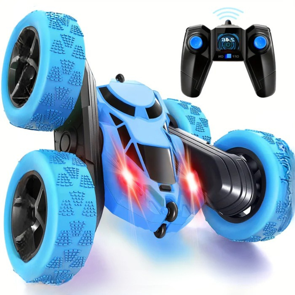 Fast Remote Control LED Stunt Car Toy