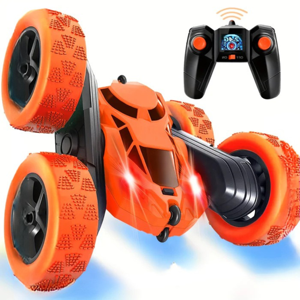 Fast Remote Control LED Stunt Car Toy