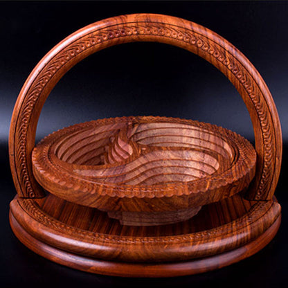 Rustic Wooden Decorative Fruit Platter