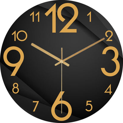 Modern Slim Wall Clock