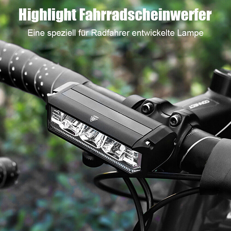Bright 900LM Rechargeable Front Bike Headlight