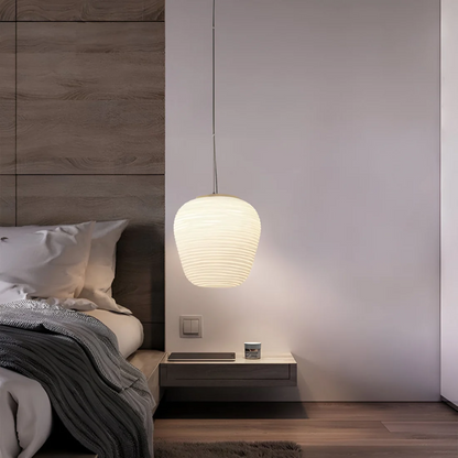 Beautiful Opal Glass Hanging Lamp