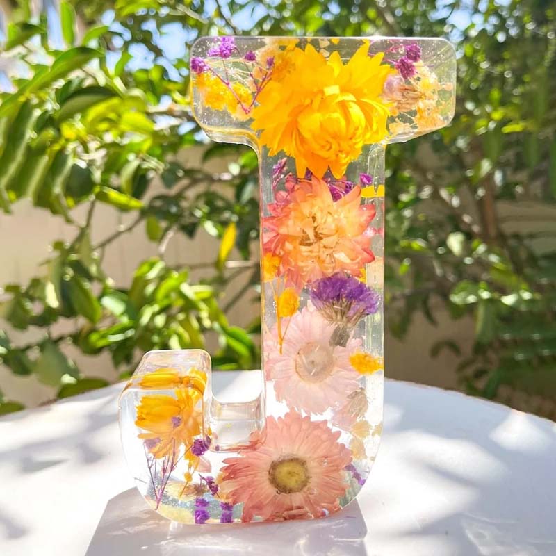 Customizable Floral LED Table Lamp