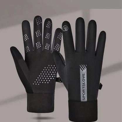 Warm Winter Touchscreen Gloves, Waterproof and Grippy