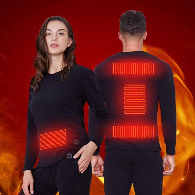 Warm Thermal Base Layer Top for Cold Weather Sports - Halri
