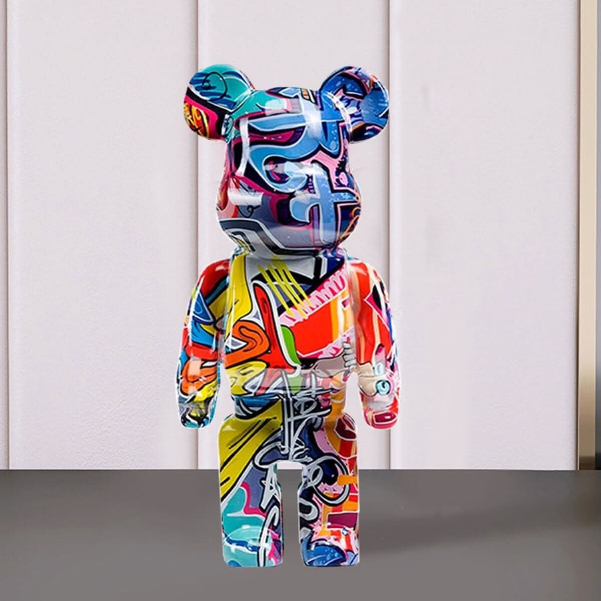 Colorful Bear City Decor Statue Figurine - Halri