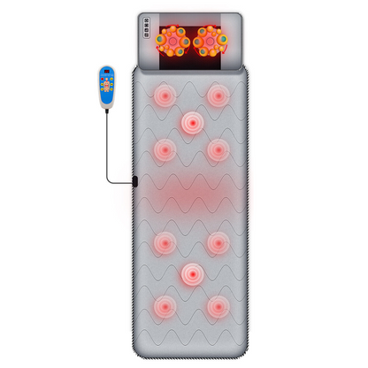 Warm Electric Massage Bed Mat - Compact Folding Massage Pad