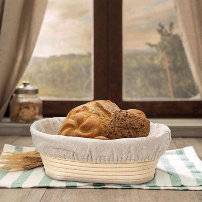 Round Woven Bread Rising Proofing Basket