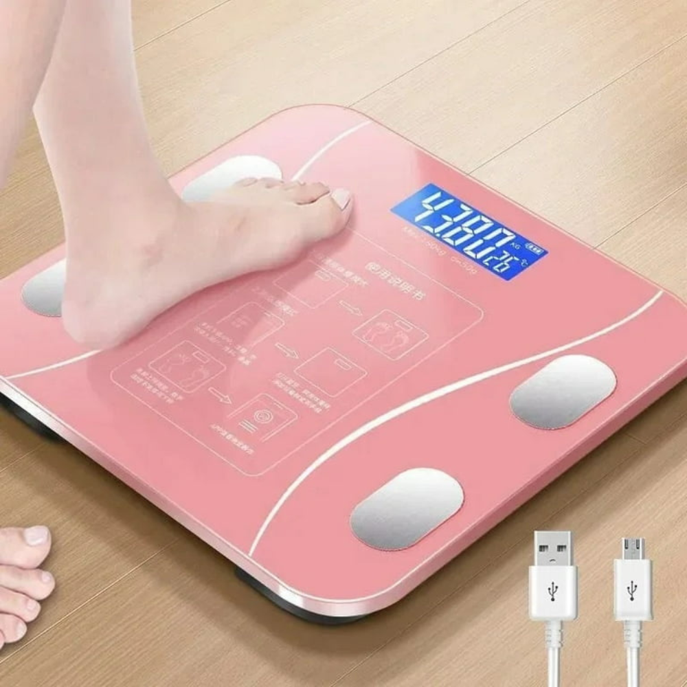 Digital Wireless Bathroom Scale with Accurate Body Weight Tracker