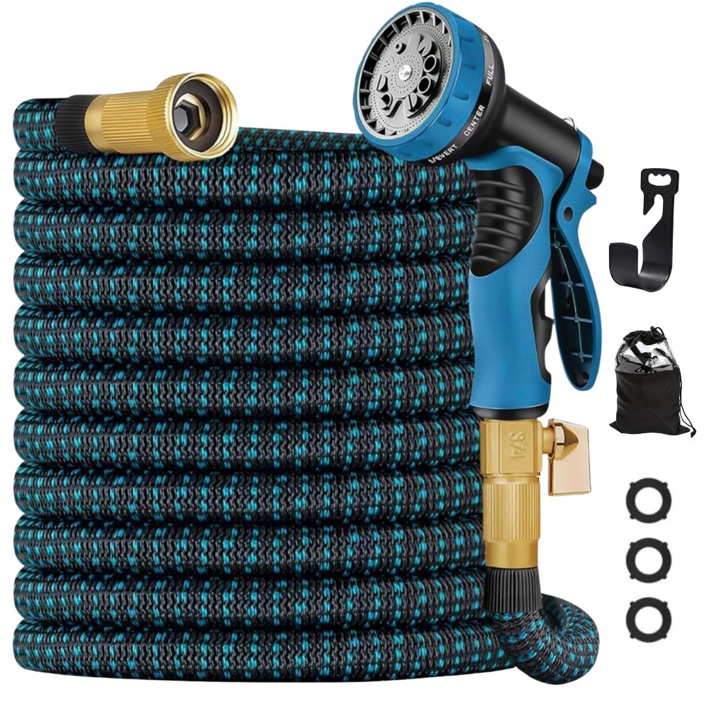 Flexible 50-100Ft Expanding Water Hose for Garden - Halri