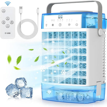 Compact Multi-Function Air Cooler Humidifier Fan - Halri