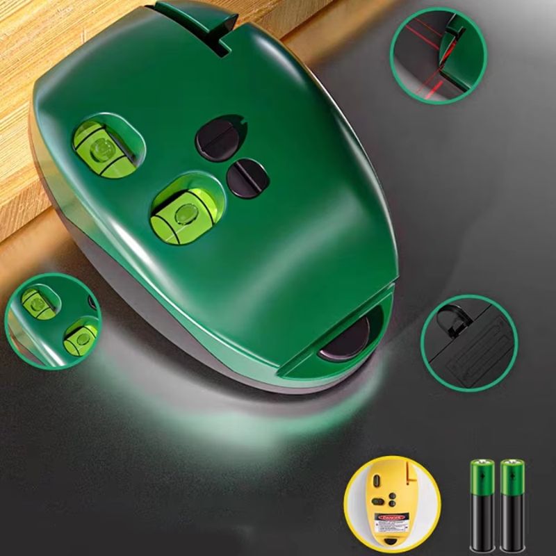 Accurate Dual Line 90° Laser Level Tool