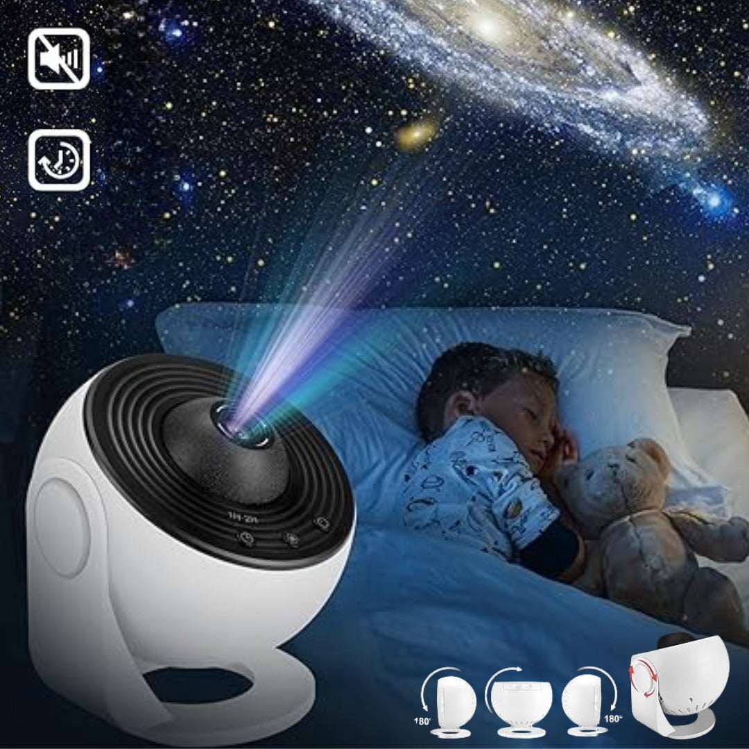 Colorful Night Sky Projector 360 Degree Lighting Effect