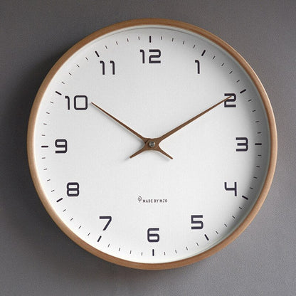 Rustic Wooden Wall Clock