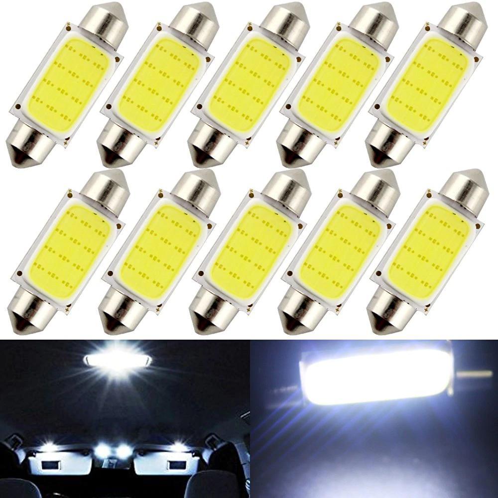 Car Interior LED Light Kit 10PCS 1.5W DC12V Bulbs - Halri
