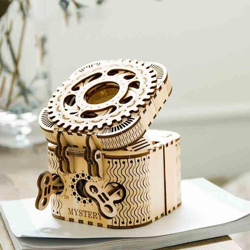 Interlocking Wooden 3D Brain Teaser Puzzle