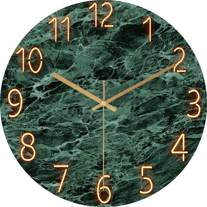 Modern Slim Wall Clock