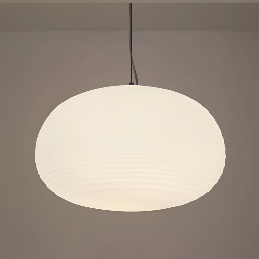 Beautiful Opal Glass Hanging Lamp