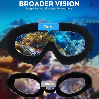 Clear Vision Swim Goggles for Adults