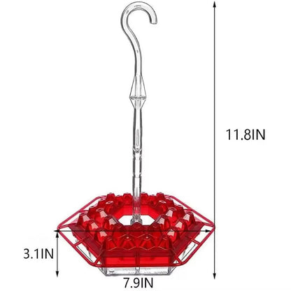Easy Clean Hummingbird Feeder with 30 Feeders