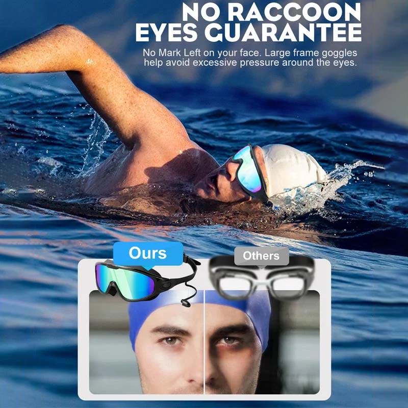 Clear Vision Swim Goggles for Adults