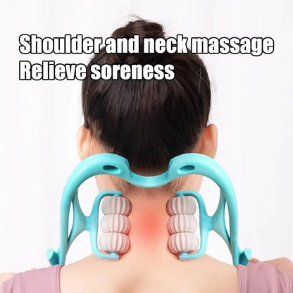Relaxing Shiatsu Massage Roller for Neck and Shoulders
