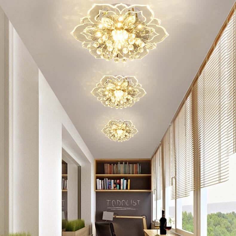 Colorful LED Floral Ceiling Lamp - Halri