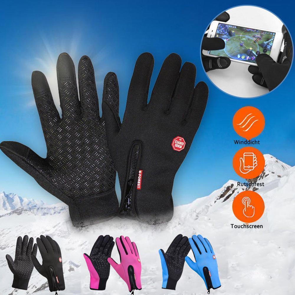 Warm Waterproof Insulated Touchscreen Gloves for Men Women - Halri