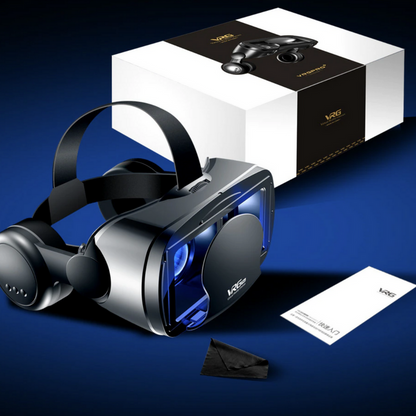 Wireless Virtual Reality Headset With Built-In Audio