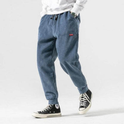 Comfortable Loose Fit Jogger Pants with Side Pockets
