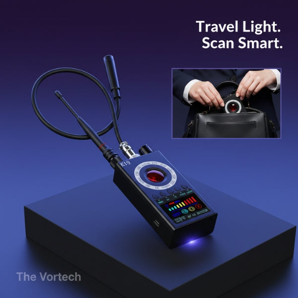Portable Spy Camera Finder & RF Detector K19