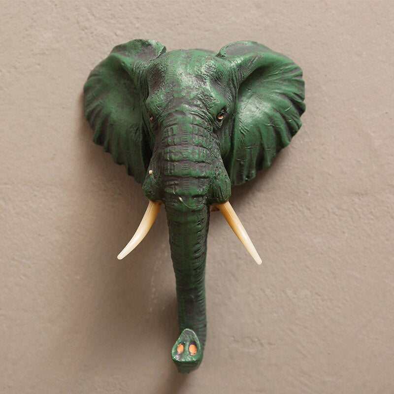 Rustic Animal Shaped Wall Coat Hooks
