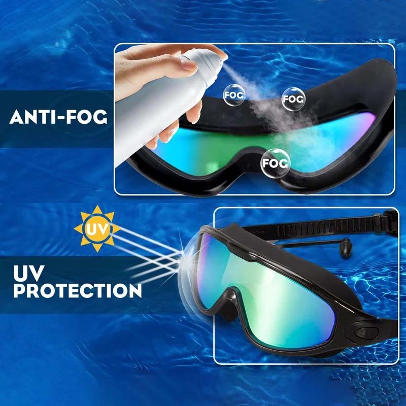 Clear Vision Swim Goggles for Adults