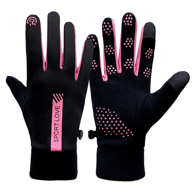 Warm Winter Touchscreen Gloves, Waterproof and Grippy