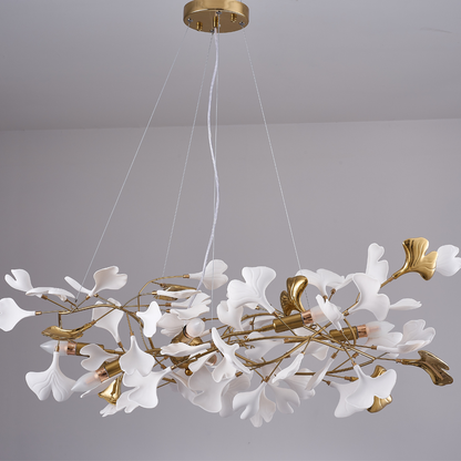 Beautiful Ginkgo Drop Necklace