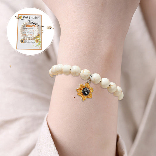 Yellow Flower Student Bracelet - Halri