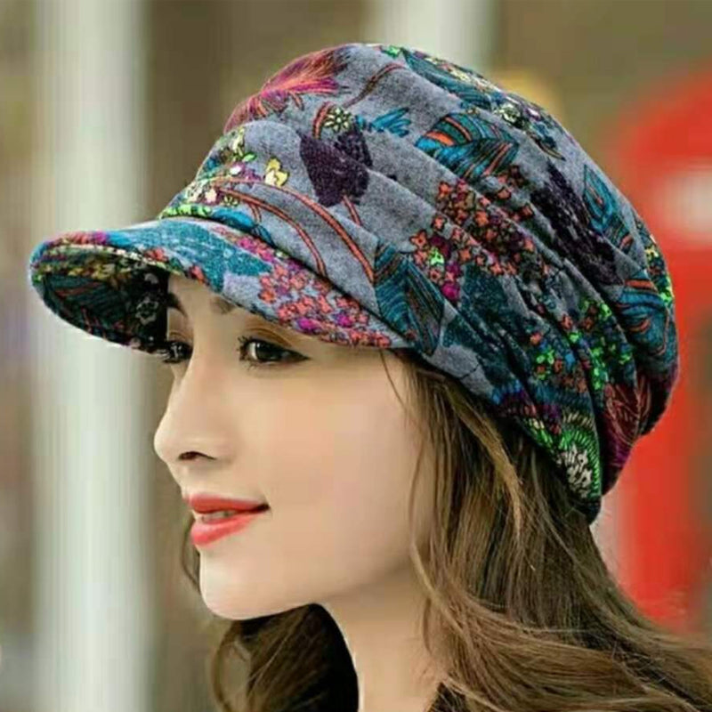 Halri | Cute Flower Folded Baseball Cap