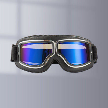 Classic Biker Goggles – Vintage Aviator Sunglasses