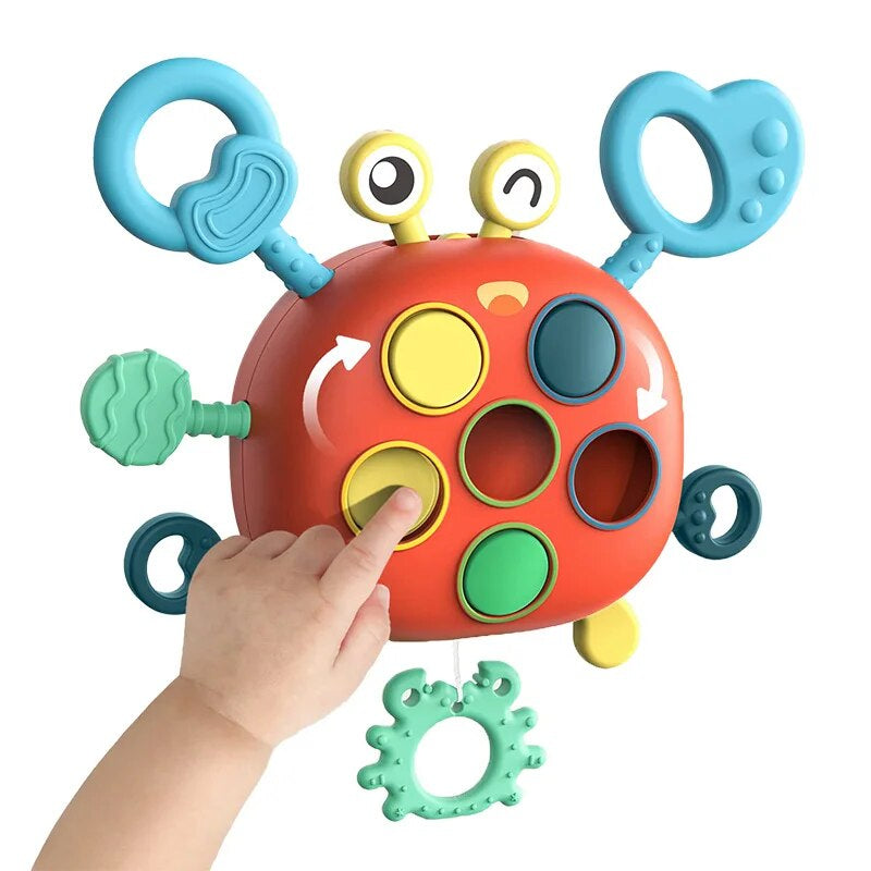 Soft Silicone Teether Toy for Baby Development - Halri