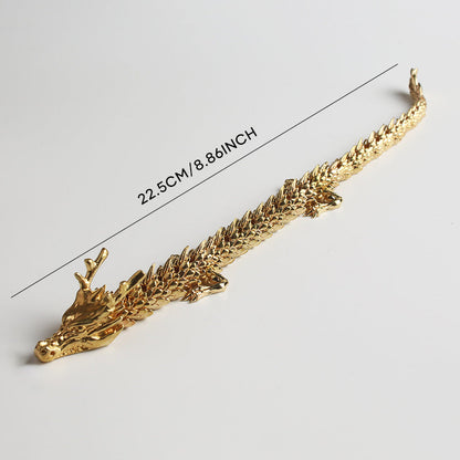 Collectible Figurine Gold Dragon Action Model - Halri