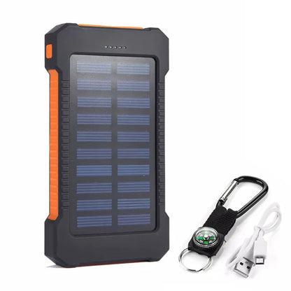Compact Solar Charged Power Bank