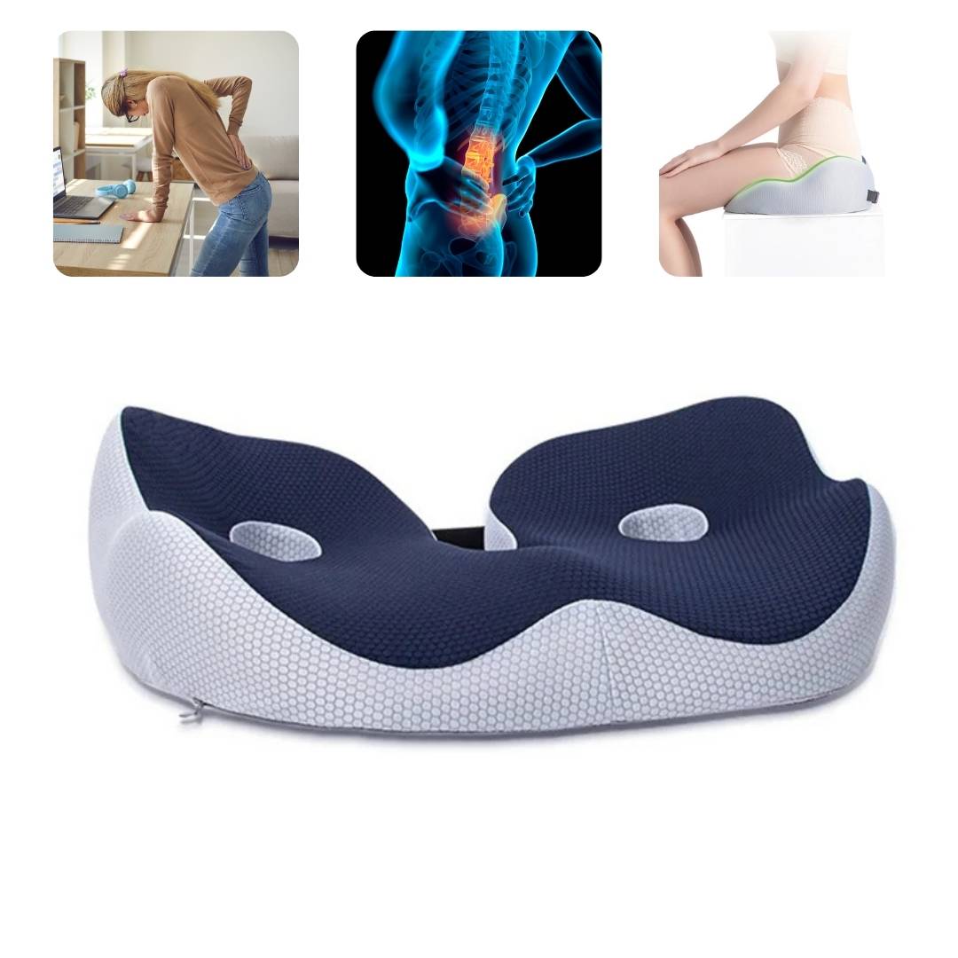 Comfortable Office Chair Seat Cushion for Back Support - Halri