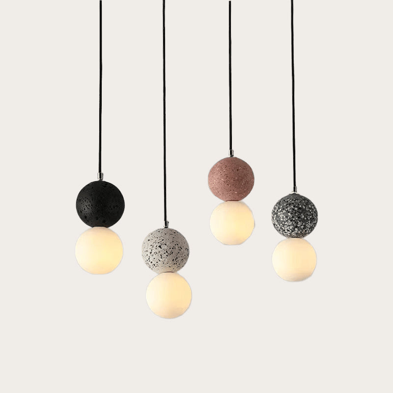 Glarefusion Nordic Modern Simple Terrazzo Chandelier