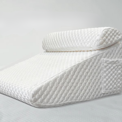 Soft Supportive Foam Wedge Pillows with Cooling Covers