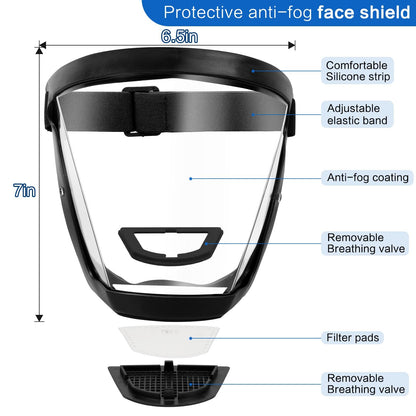Clear Vision Full Face Guard
