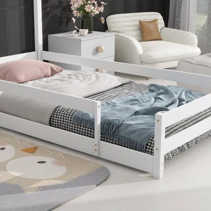 Low Profile Twin Size Mattress Bed