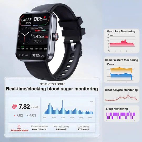 Easy Use Health Tracker Smartwatch
