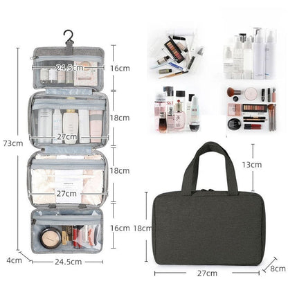 Waterproof Travel Toiletry Bag with Hang Loop - Halri