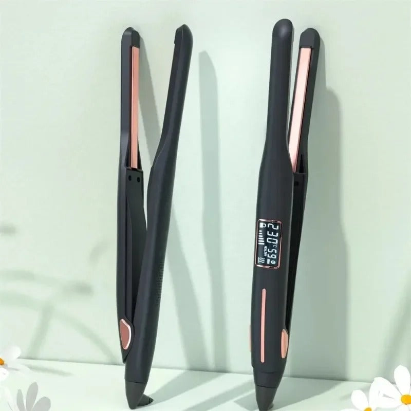 Compact Dual Hair Straightener and Styler for Short Hair - Halri