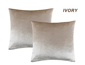 Soft 2 Piece Velvet Pillow Covers